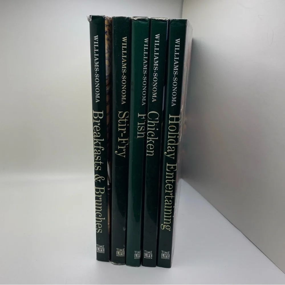 Williams-Sonoma Kitchen Library Collection Set of 5 Cookbook